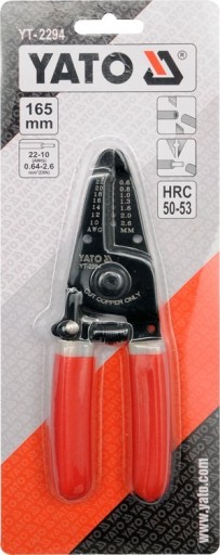 IZOLÁCIE odizolovacie kliešte 165mm YATO YT-2294