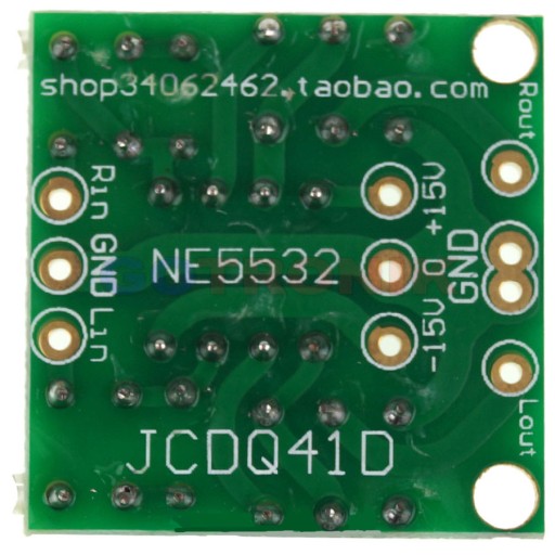 Modul audio predzosilňovača napr