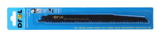 DREVENÝ RECIMEROVÝ PÍLOVÝ LIST 240 mm ZUBY 5 mm