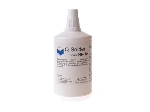 Q01D Q-Solder HR-10 Flux SMD SMT Spájkovanie 110ml