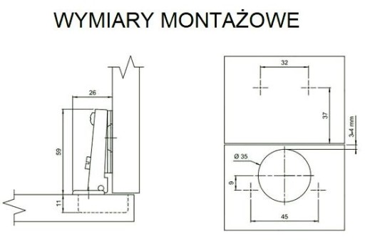 nábytkový samozatvárací pánt S MRP ŤAHOM