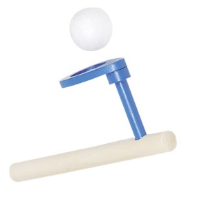 Drevená fúkačka LOGOPEDICA BLOWER 2xBALL