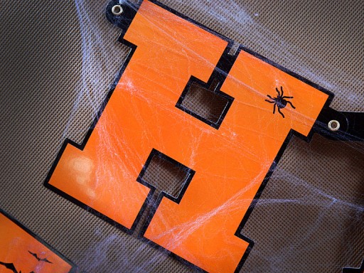BANNER Ozdobná girlanda na veselú halloweensku párty