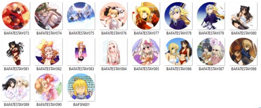 Manga Anime Fate Stay Night Pins VEĽKÝ VÝBER