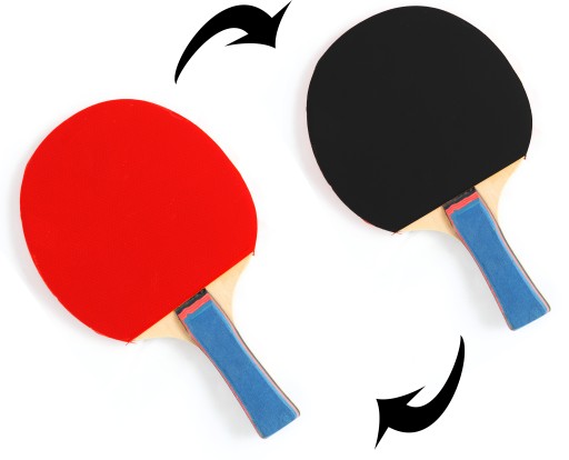 PINGPONGOVÁ STOLNOTENISOVÁ RAKETA + 2 loptičky SET