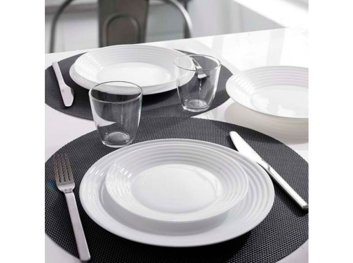 Hlboký tanier 23 cm biely HARENA LUMINARC