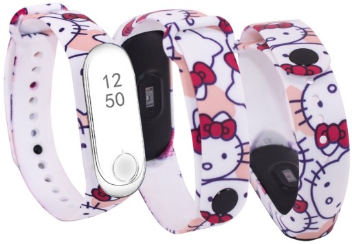 XIAOMI MI BAND 3 náhradný remienok HALO KATKI Kitty