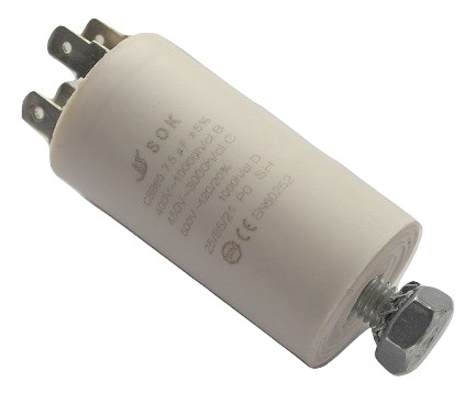ŠTARTOVACÍ KONDENZÁTOR PRE MOTOR 7,5 uF 450 V