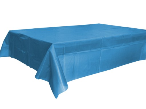 PE obrus 120x140 modrý