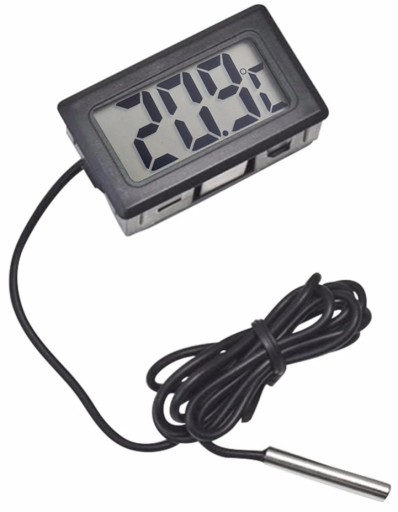 Elektronický teplomer s digitálnou panelovou sondou