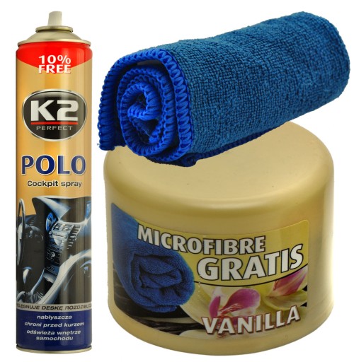 K2 Polo Cockpit VANILLA 750ML PLAK do kokpitu