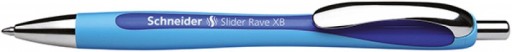 Automatické guľôčkové pero SCHNEIDER Slider Rave, modré