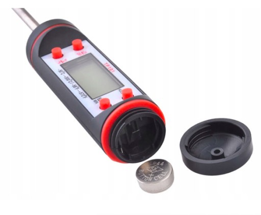 Špendlíková teplomerová sonda s LCD ihlou VEĽKÁ 235 mm