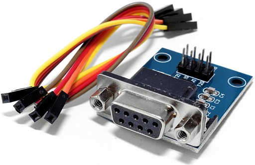 RS232 TTL MAX3232 UART DB9 Arduino D-SUB prevodník