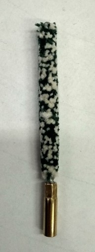 Bavlnená kefa na čistiacu tyčinku, kaliber .22 / 5,6 mm