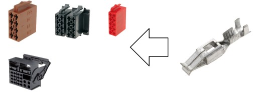 SVORKY - KOLÍKY PRE ISO ZÁSTRČKY 10 ks