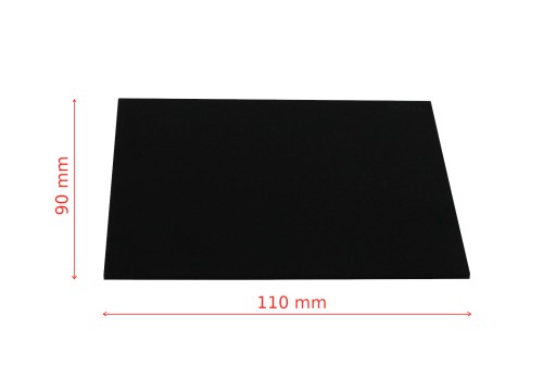 TMAVÉ ZVÁRACIE SKLO DIN 11 110x90 mm 5 ks