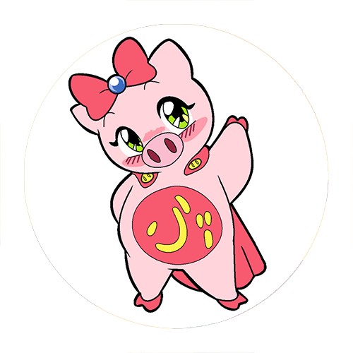 Super Piggy Anime Manga Pins na výber