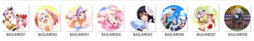Špendlíky Tensei Shitara Slime Datta VEĽKÝ VÝBER