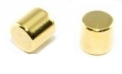 Okrúhly neodýmový magnet 5 x 5 mm ZLATÝ (4842)