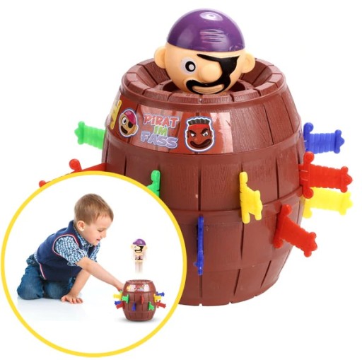 PIRÁTSKA ZRUČNOSTNÁ HRA BLÁZNIVÁ V PIRÁTSKOM SUDKU