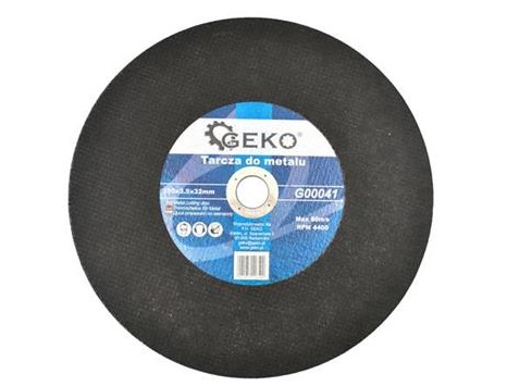 Oceľový rezací kotúč na kov 350x3,5x32 GEKO