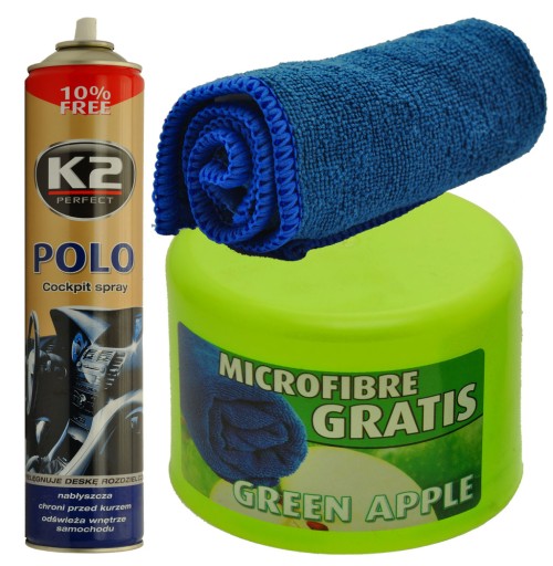 K2 Polo Cockpit GREEN APPLE 750ML PLAK do kokpitu