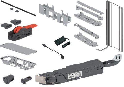 Držiaky nosných profilov BLUM Z10D01E0.01 SERVO-DRIVE.