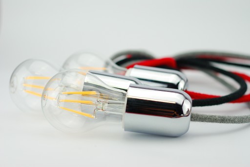 A60 LED žiarovka 7W 3000K 806lm EDISON spider LOFT