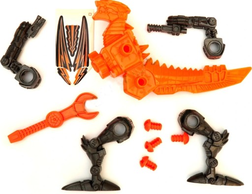 ROBOT DINOSAUR POSTAVA BLOKUJE NÁSTROJE