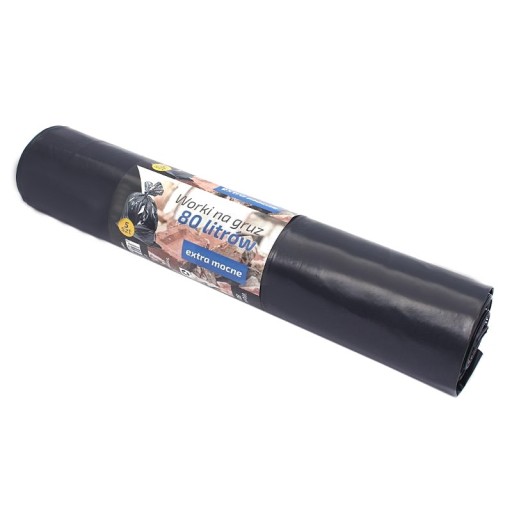Vrecia na suť - silné 80L - balenie 5 roliek