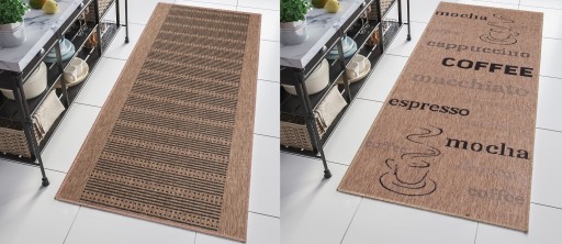 Floorlux lanový behúň 60 cm prírodné farby