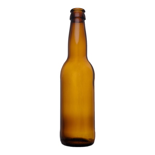5X PIVOVÁ FĽAŠA S DLHÝM HRNÍM 330ML