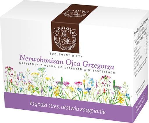 Bonimed NERWOBONISAN Byliny otca Grzegorza odbúrava stres 25 ks