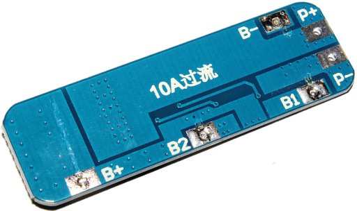 BMS Modul 3s 6A Li-ion 18650 10,8V 11,1V nabíjačka