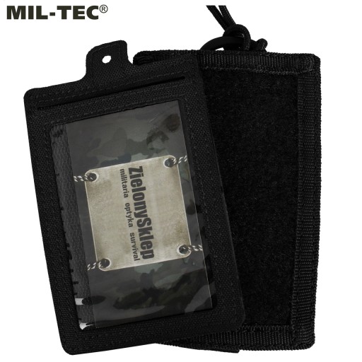 CASE Obal na doklady MIL-TEC Pass ID Card Black