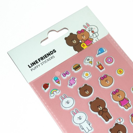 LINE FRIENDS krásne nálepky 31 rôznych originálnych