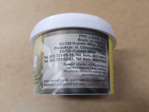 LIDO pasta na umývanie rúk 0,5l BOZP dielňa SKVELÁ