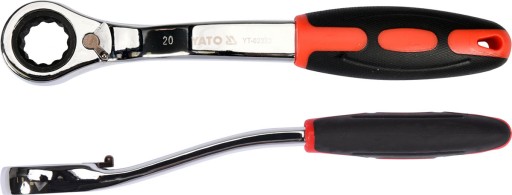 YATO KRÚŽKOVÝ KĽÚČ 20mm OHNUTÁ RAČNA CrV