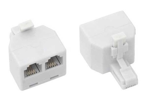 ZÁSTRČKA TELEFÓNNEJ ROZDELOVAČKY 1WT-2GN RJ11 6P4C