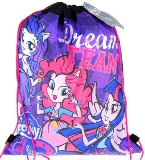 My Little Pony Equestria ŠKOLNÁ TAŠKA NA PE TOPÁNKY PRE DIEVČATKO