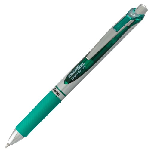 Guľôčkové pero EnerGel BL77 PENTEL, zelené