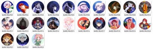 Manga Anime Re Creators Pins VEĽKÝ VÝBER