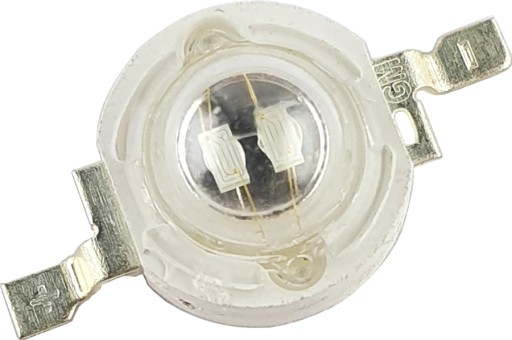 3x LED 1W Royal Blue 447 + klasický 461nm Bridgelux Dual
