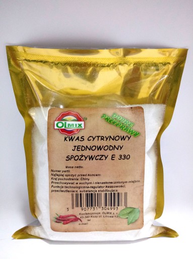 KYSELINA CITRÓNOVÁ 500g + PREKVAPENIE