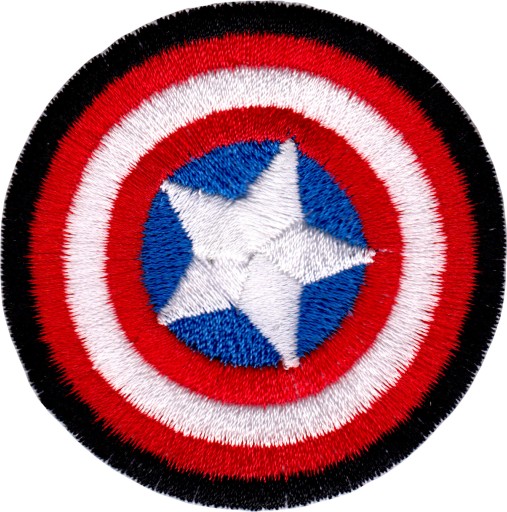 Záplata, Termolepiace záplaty CAPTAIN AMERICA
