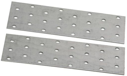 PERFOROVANÝ PLACHT, PLOCHÝ SPOJ, POZINKOVANÝ, 60x160 mm