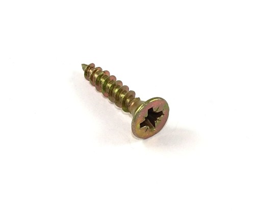 Skrutky do dreva kalené 4,5x30 mm 1kg POZINKOVANÉ, zlatožlté