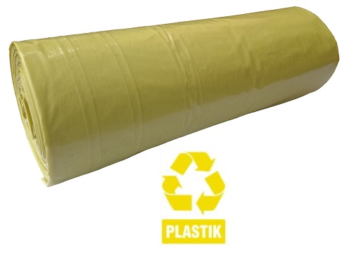 ŽLTÉ VRECKÁ NA ODPAD NA PLAST 10KS STRONG 120L