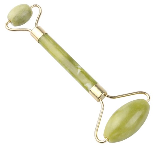 JADE STONE ROLLER MASÁŽER NA TVÁR TELA